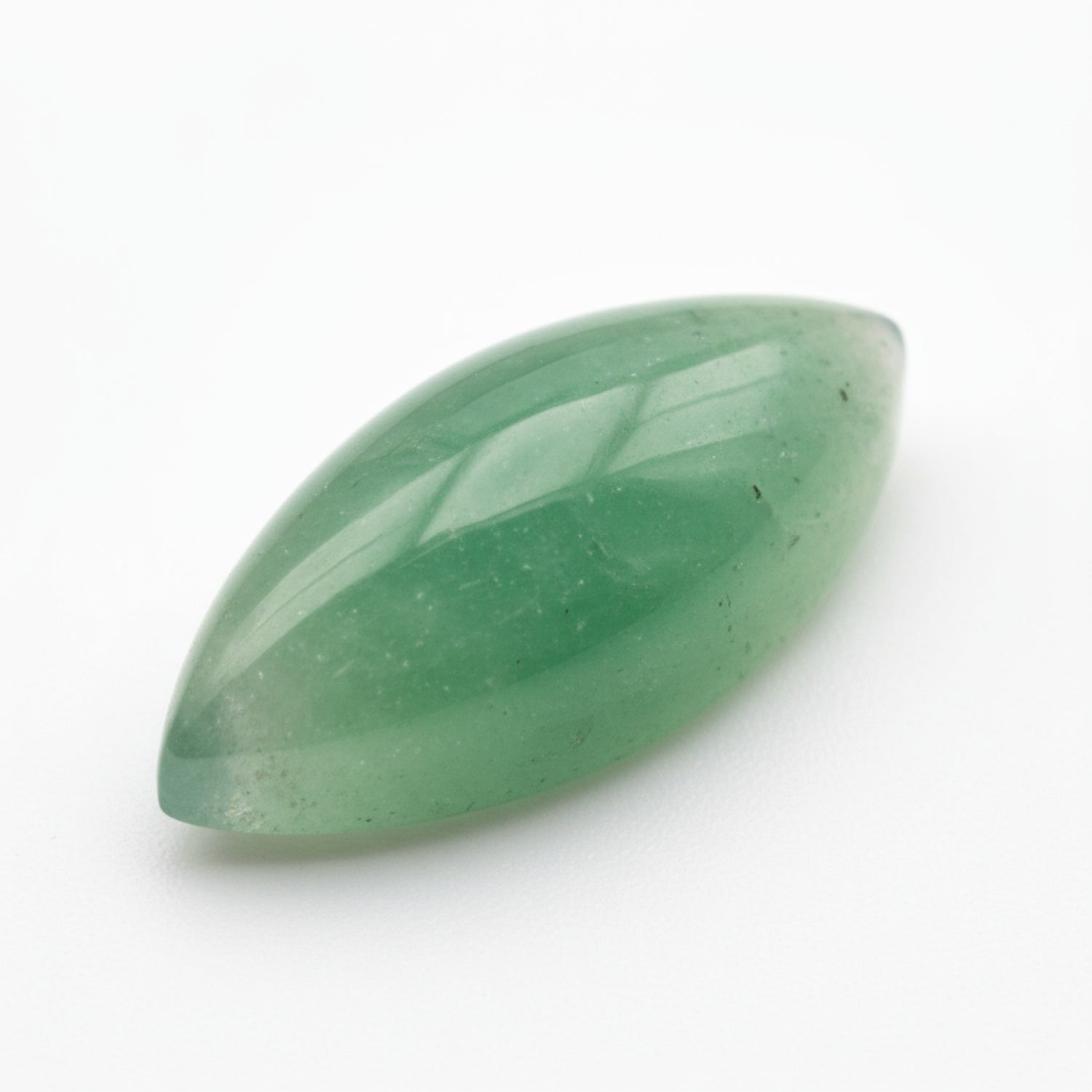 Green Aventurine 1PC Medium 7x14 MM Marquise  Cabochon Green Splendid semi Precious Gems