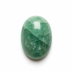 Green Aventurine 1PC Small 6x8 MM Oval Cabochon Green Lustrous semi Precious Loose Gemstone