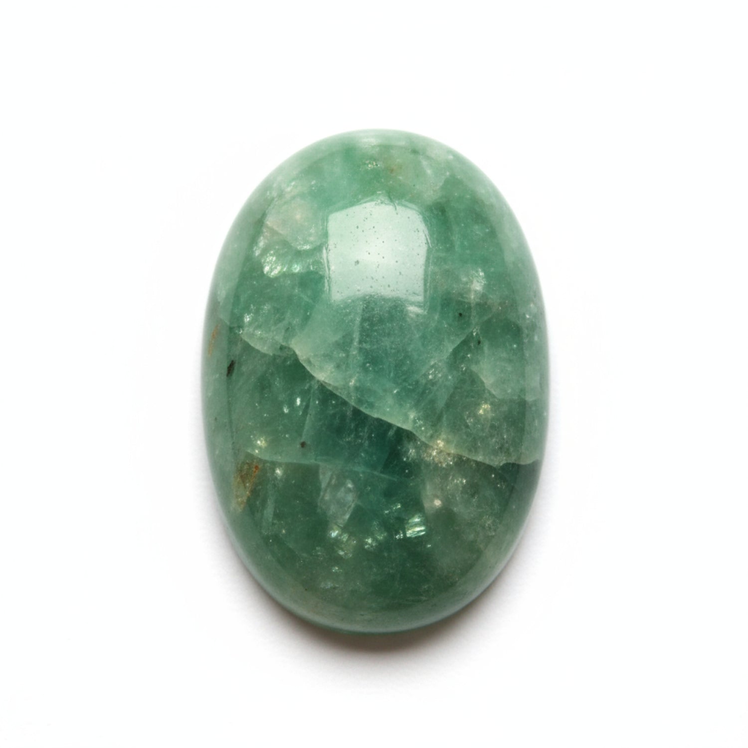 Green Aventurine 1PC Small 6x9 MM Oval Cabochon Green Shine semi Precious Loose Gemstones