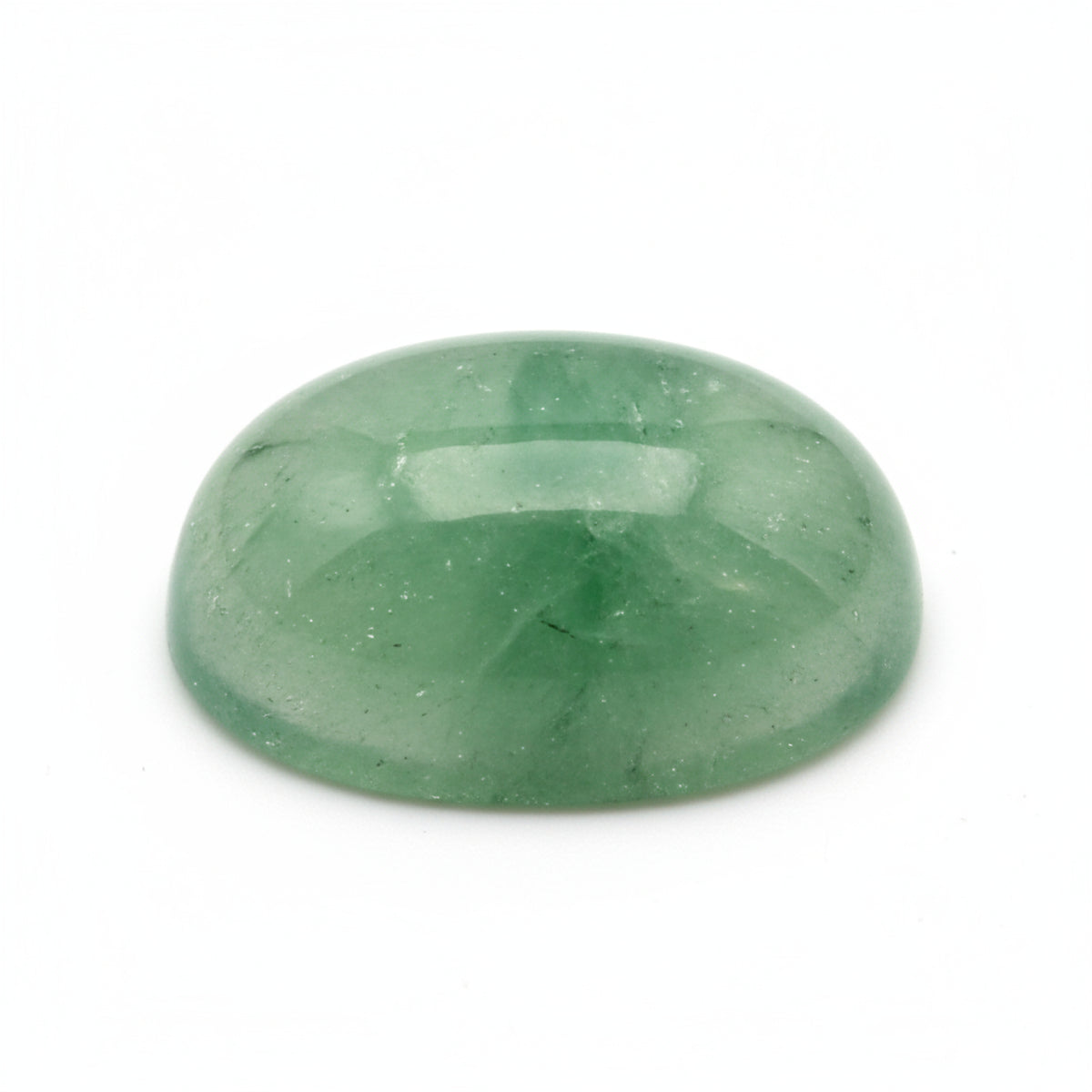 Green Aventurine 1PC Small 7x9 MM Oval Cabochon Green Fine semi Precious Semi Precious Gemstone