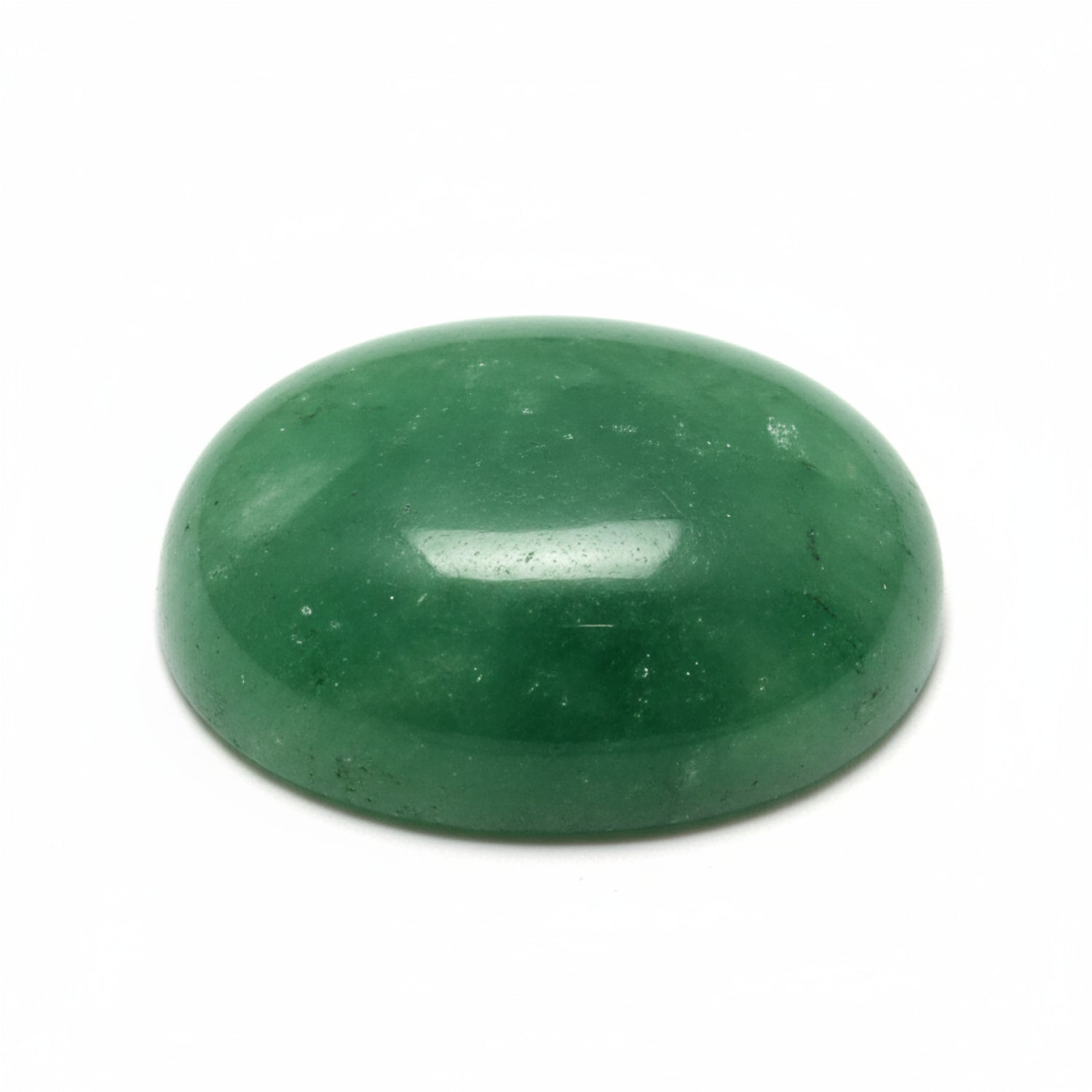 Green Aventurine 1PC Medium 8x10 MM Oval Cabochon Green Natural semi Precious Gems