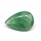 Green Aventurine 1PC Small 6x8 MM Pear Cabochon Green Genuine semi Precious Loose Gems