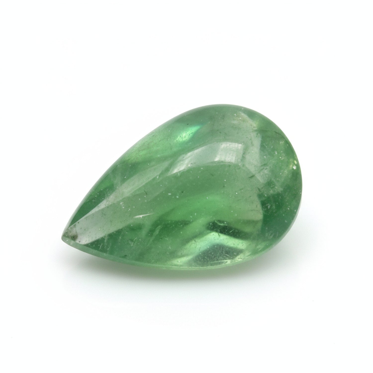 Green Aventurine 1PC Small 6x9 MM Pear Cabochon Green Superior semi Precious Loose Gemstone