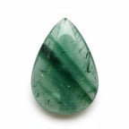 Green Aventurine 1PC Small 7x9 MM Pear Cabochon Green Pure semi Precious Loose Gemstones
