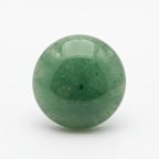 Green Aventurine 1PC Tiny 6x6 MM Round Cabochon Green Polished semi Precious Loose Gems