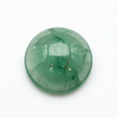 Green Aventurine 1PC Small 8x8 MM Round Cabochon Green Luster semi Precious Loose Gemstones