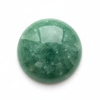 Green Aventurine 1PC Medium 9x9 MM Round Cabochon Green Lustrous semi Precious Semi Precious Gemstone