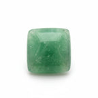 Green Aventurine 1PC Tiny 6x6 MM Square Cabochon Green Fiery semi Precious Gems