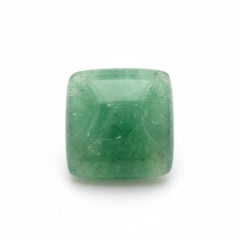 Green Aventurine 1PC Tiny 6x6 MM Square Cabochon Green Fiery semi Precious Gems