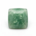 Green Aventurine 1PC Tiny 6x6 MM Square Cabochon Green Fiery semi Precious Gems