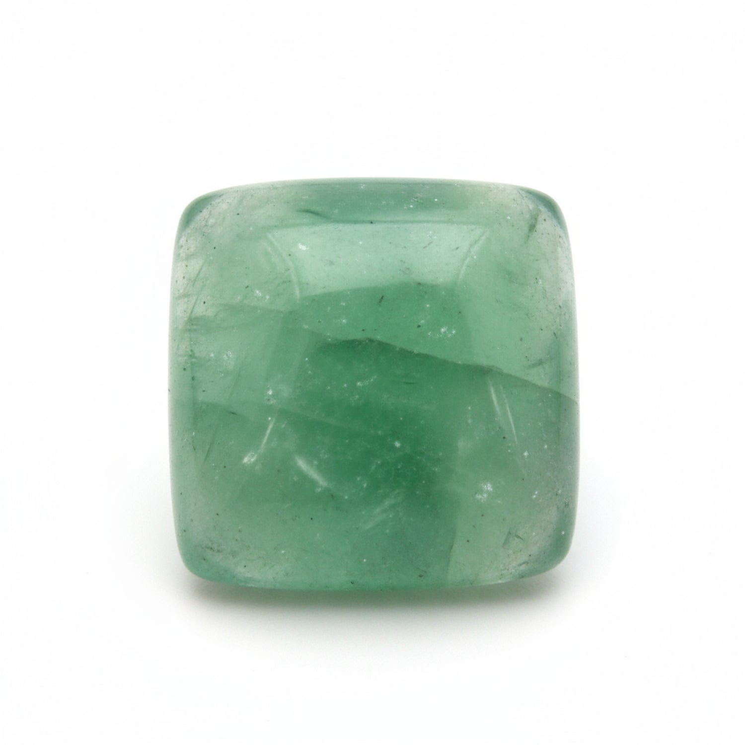 Green Aventurine 1PC Small 7x7 MM Square Cabochon Green Brilliant semi Precious Loose Gems