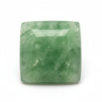 Green Aventurine 1PC Medium 9x9 MM Square Cabochon Green Polished semi Precious Loose Gemstones