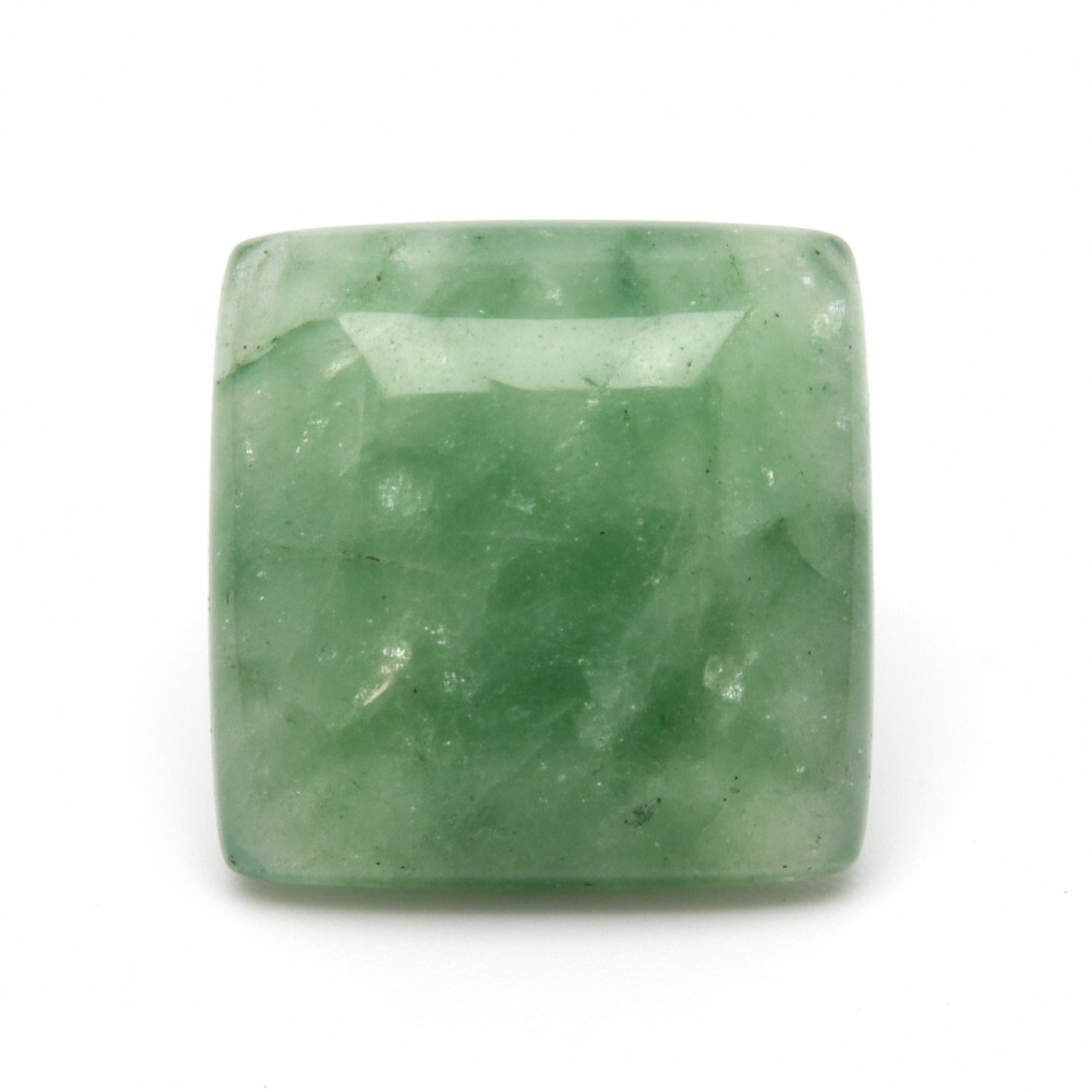 Green Aventurine 1PC Medium 9x9 MM Square Cabochon Green Polished semi Precious Loose Gemstones