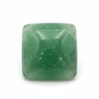 Green Aventurine 1PC Medium 9x9 MM Square Cabochon Green Polished semi Precious Loose Gemstones