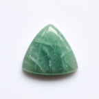 Green Aventurine 1PC Tiny 6x6 MM Triangle Cabochon Green High-Quality semi Precious Loose Gemstones