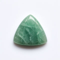 Green Aventurine 1PC Tiny 6x6 MM Triangle Cabochon Green High-Quality semi Precious Loose Gemstones