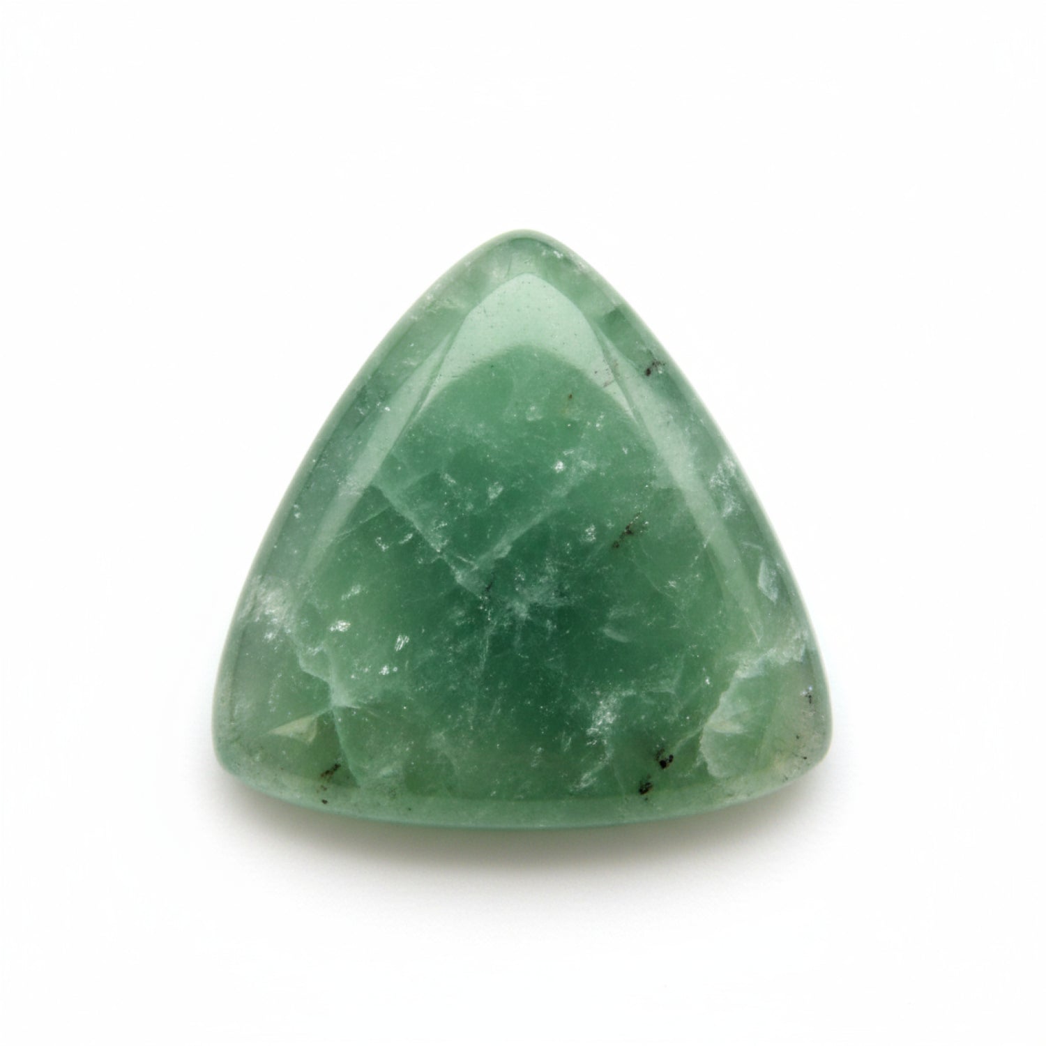 Green Aventurine 1PC Small 7x7 MM Triangle Cabochon Green Natural semi Precious Semi Precious Gemstone
