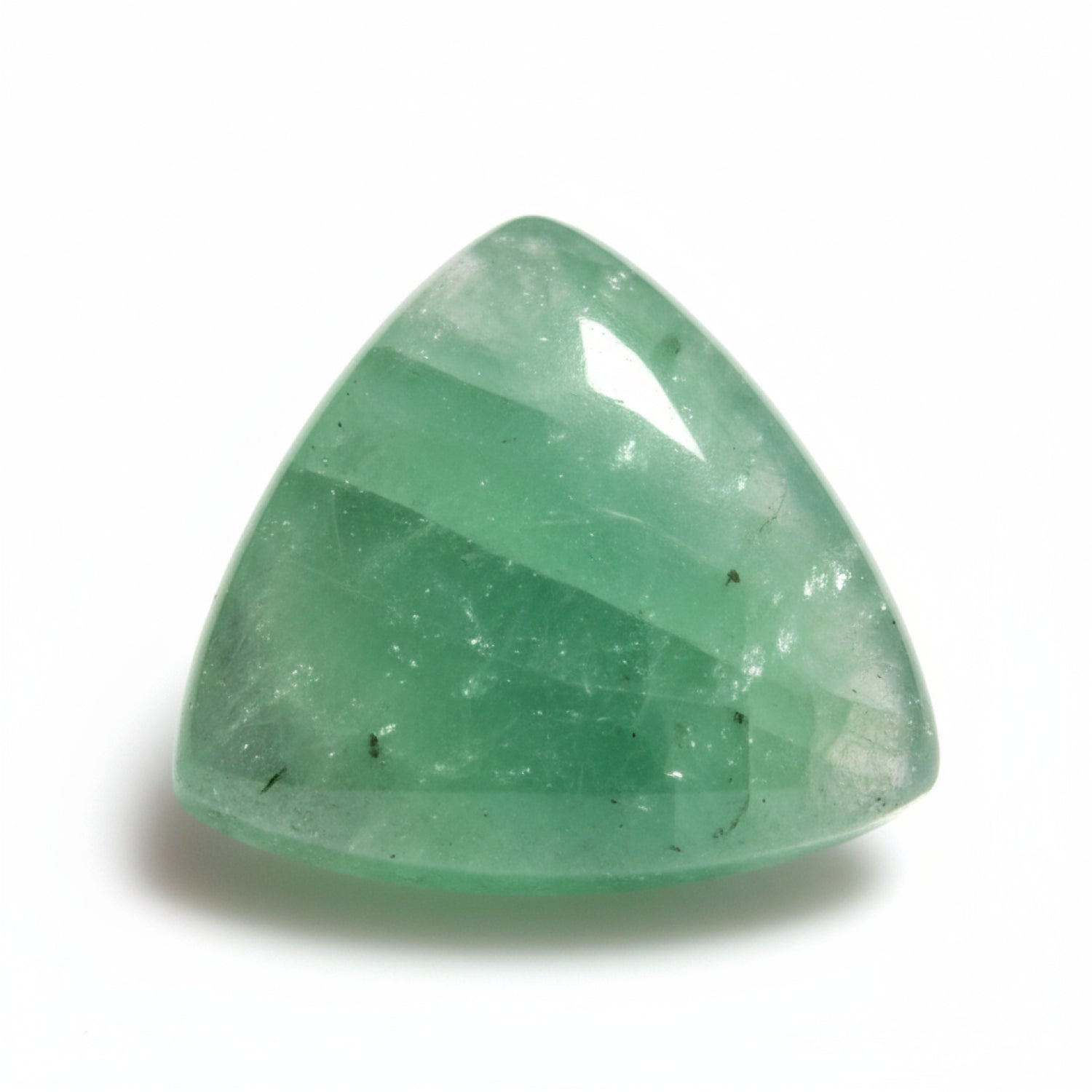 Green Aventurine 1PC Small 8x8 MM Triangle Cabochon Green Genuine semi Precious Precious Gemstone