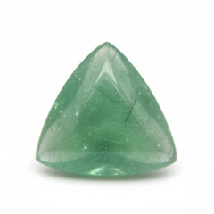 Green Aventurine 1PC Medium 9x9 MM Triangle Cabochon Green Superior semi Precious Gems