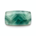 Green Fluorite 1PC Large 8x16 MM Baguette Cabochon Green Polished semi Precious Loose Gemstones