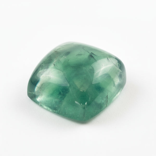 Green Fluorite 1PC Small 8x8 MM Cushion Cabochon Green Fiery semi Precious Gems