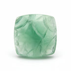 Green Fluorite 1PC Medium 9x9 MM Cushion Cabochon Green Brilliant semi Precious Loose Gems