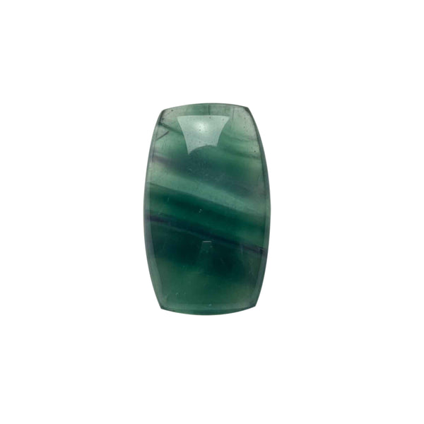 Green Fluorite 1PC Small 6x8 MM Emerald Cabochon Green Lustrous semi Precious Semi Precious Gemstone