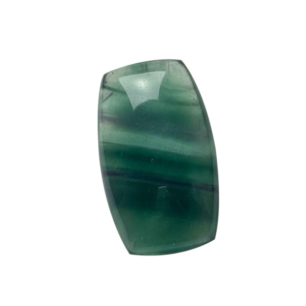 Green Fluorite 1PC Small 6x9 MM Emerald Cabochon Green Shine semi Precious Precious Gemstone