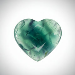 Green Fluorite 1PC Large 10x10 MM Heart Cabochon Green Genuine semi Precious Loose Gemstones