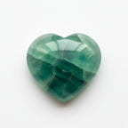 Green Fluorite 1PC Small 7x7 MM Heart Cabochon Green Fine semi Precious Gems