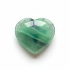 Green Fluorite 1PC Medium 9x9 MM Heart Cabochon Green Natural semi Precious Loose Gemstone