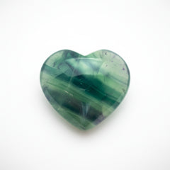 Green Fluorite 1PC Medium 9x9 MM Heart Cabochon Green Natural semi Precious Loose Gemstone