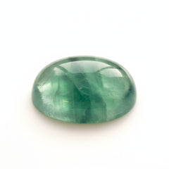 Green Fluorite 1PC Small 6x9 MM Oval Cabochon Green Superior semi Precious Loose Gemstone