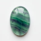Green Fluorite 1PC Medium 7x10 MM Oval Cabochon Green Fiery semi Precious Semi Precious Gemstone