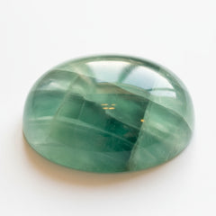Green Fluorite 1PC Small 7x9 MM Oval Cabochon Green Pure semi Precious Loose Gemstones
