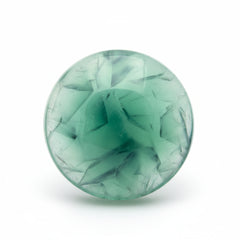 Green Fluorite 1PC Large 10x10 MM Round Cabochon Green Natural semi Precious Loose Gemstone