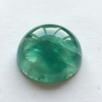 Green Fluorite 1PC Small 7x7 MM Round Cabochon Green Shine semi Precious Precious Gemstone
