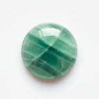 Green Fluorite 1PC Small 8x8 MM Round Cabochon Green Fine semi Precious Gems