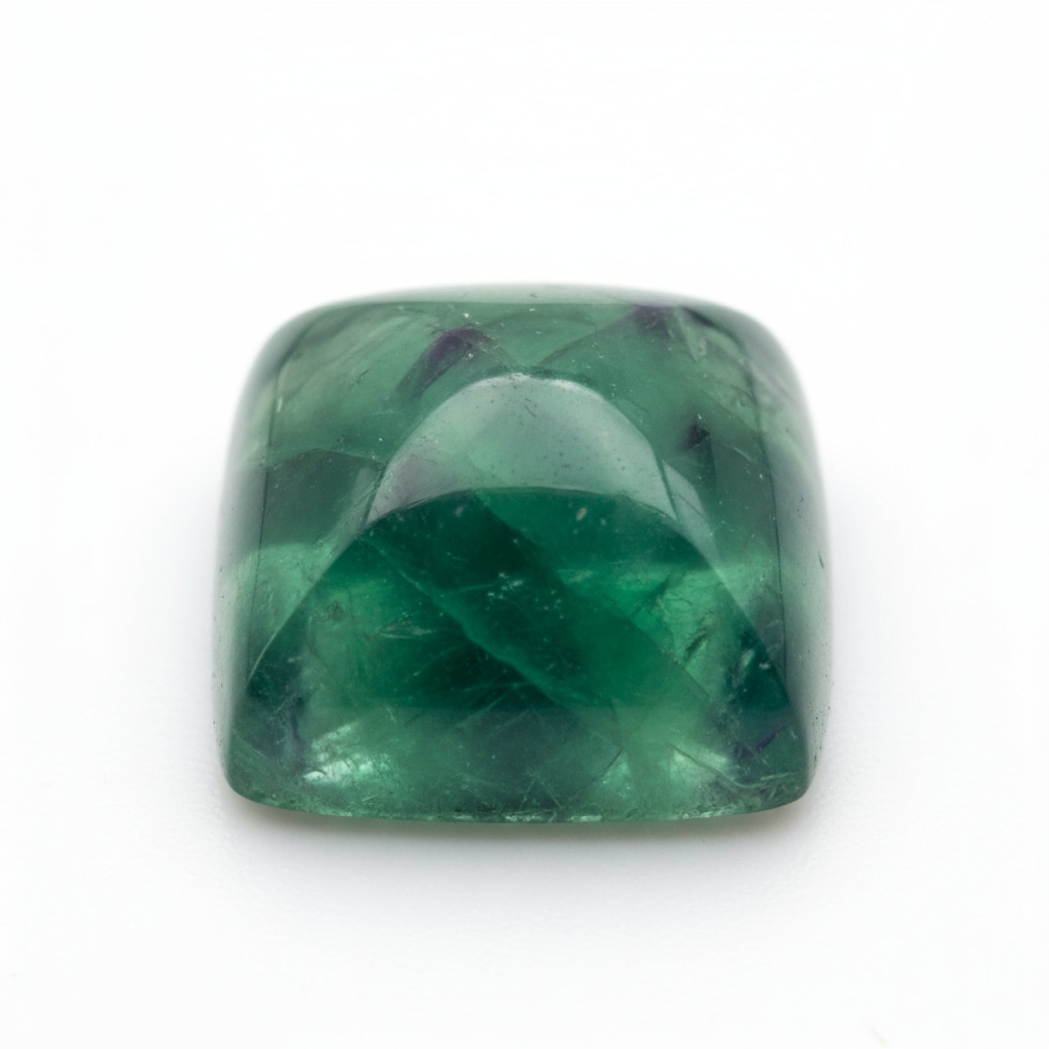 Green Fluorite 1PC Large 11x11 MM Square Cabochon Green Fine semi Precious Loose Gemstone