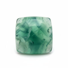 Green Fluorite 1PC Small 7x7 MM Square Cabochon Green Splendid semi Precious Semi Precious Gemstone