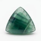 Green Fluorite 1PC Large 10x10 MM Triangle Cabochon Green Sparkling semi Precious Semi Precious Gemstone