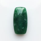 Green Jade 1PC Small 6x12 MM Baguette Cabochon Green Luster semi Precious Precious Gemstone