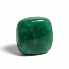 Green Jade 1PC Small 7x7 MM Cushion Cabochon Green Splendid semi Precious Semi Precious Gemstone