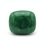 Green Jade 1PC Small 8x8 MM Cushion Cabochon Green Luster semi Precious Precious Gemstone