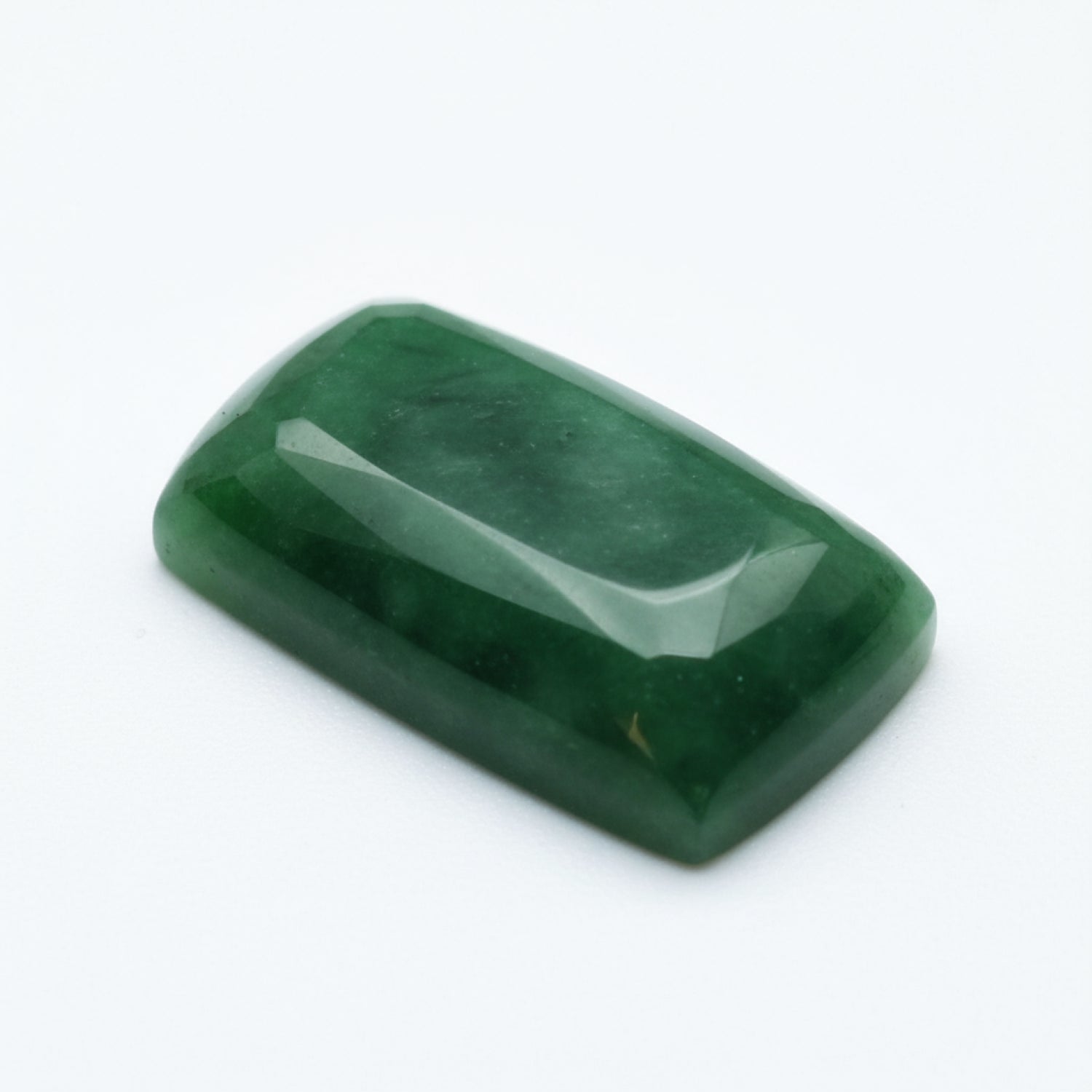 Green Jade 1PC Small 6x8 MM Emerald Cabochon Green Superior semi Precious Semi Precious Gemstone