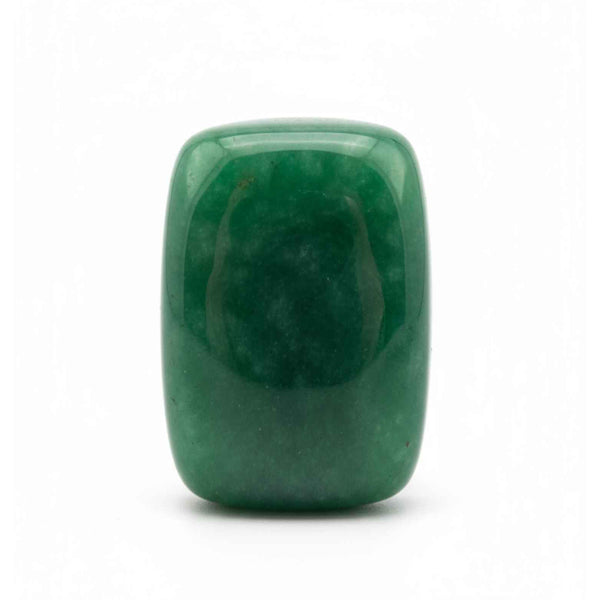 Green Jade 1PC Medium 7x10 MM Emerald Cabochon Green Brilliant semi Precious Loose Gems