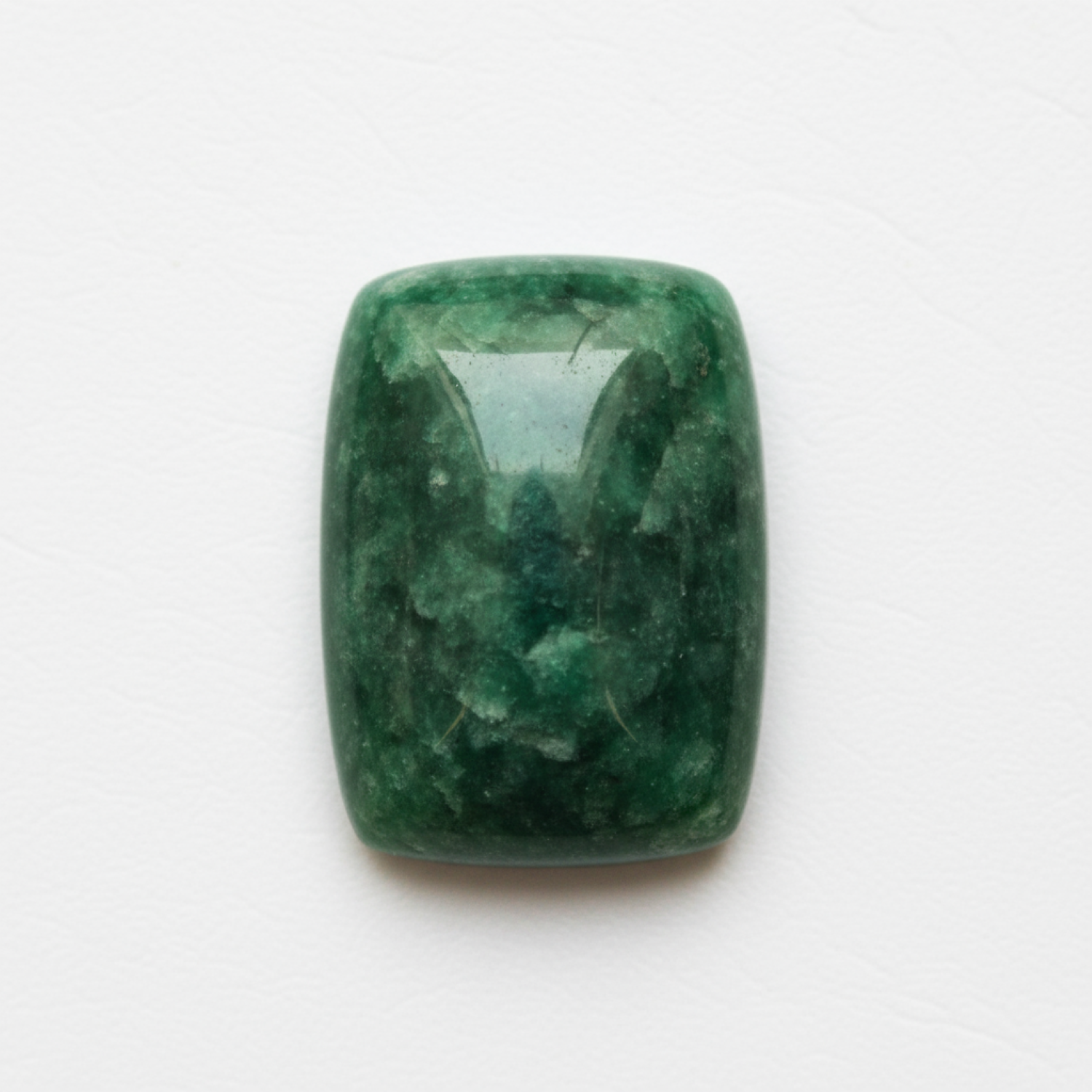 Green Jade 1PC Large 9x11 MM Emerald Cabochon Green Polished semi Precious Loose Gemstones Main image
