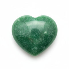 Green Jade 1PC Large 10x10 MM Heart Cabochon Green Sparkling semi Precious Loose Gemstone