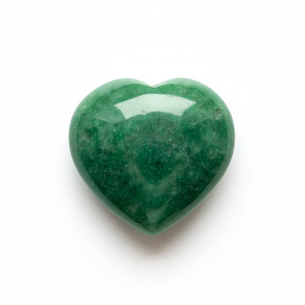 Green Jade 1PC Small 8x8 MM Heart Cabochon Green Fiery semi Precious Gems