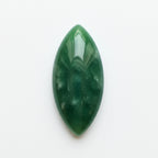 Green Jade 1PC Small 5x10 MM Marquise  Cabochon Green Fine semi Precious Semi Precious Gemstone